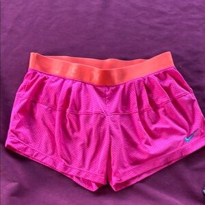 Nike Women's Pink Athletic Shorts